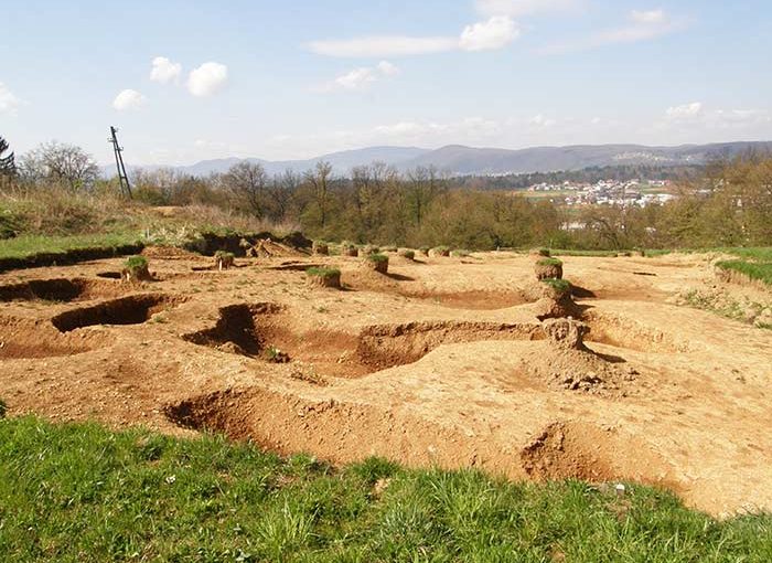 Keltische Ausgrabungen in Slowenien